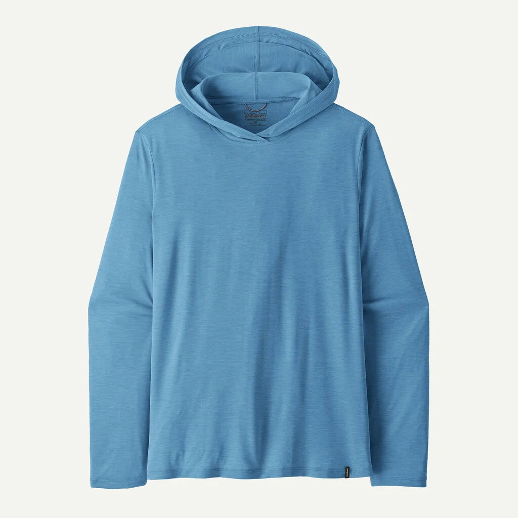 Patagonia M LS Cap Cool Daily Hoody SHORE BLUE