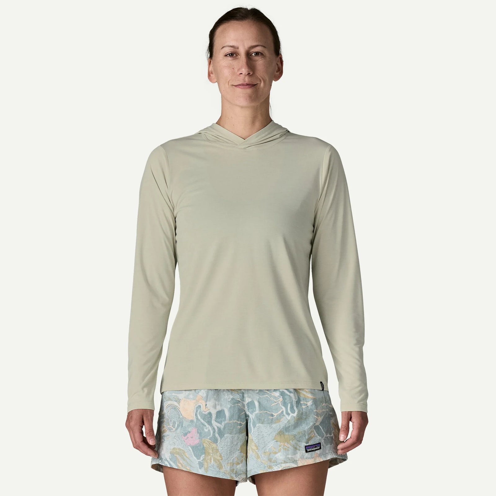 Patagonia W Cap Cool Daily Hoody DYNO WHITE