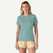 Patagonia W SS Cap Cool Daily BOARDSHORT THERMAL BLUE