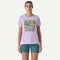 Patagonia W SS Cap Cool Daily Lands Top FOXGLOVE