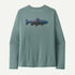 Patagonia M LS Cap Cool Daily BLUE SAGE: LIGHT BLUE SAGE X-DYE