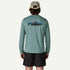 Patagonia M LS Cap Cool Daily BLUE SAGE: LIGHT BLUE SAGE X-DYE
