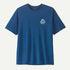Patagonia M SS Cap Cool Daily Shirt GREAT WAVES CLEMENT BLUE