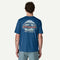 Patagonia M SS Cap Cool Daily Shirt GREAT WAVES CLEMENT BLUE