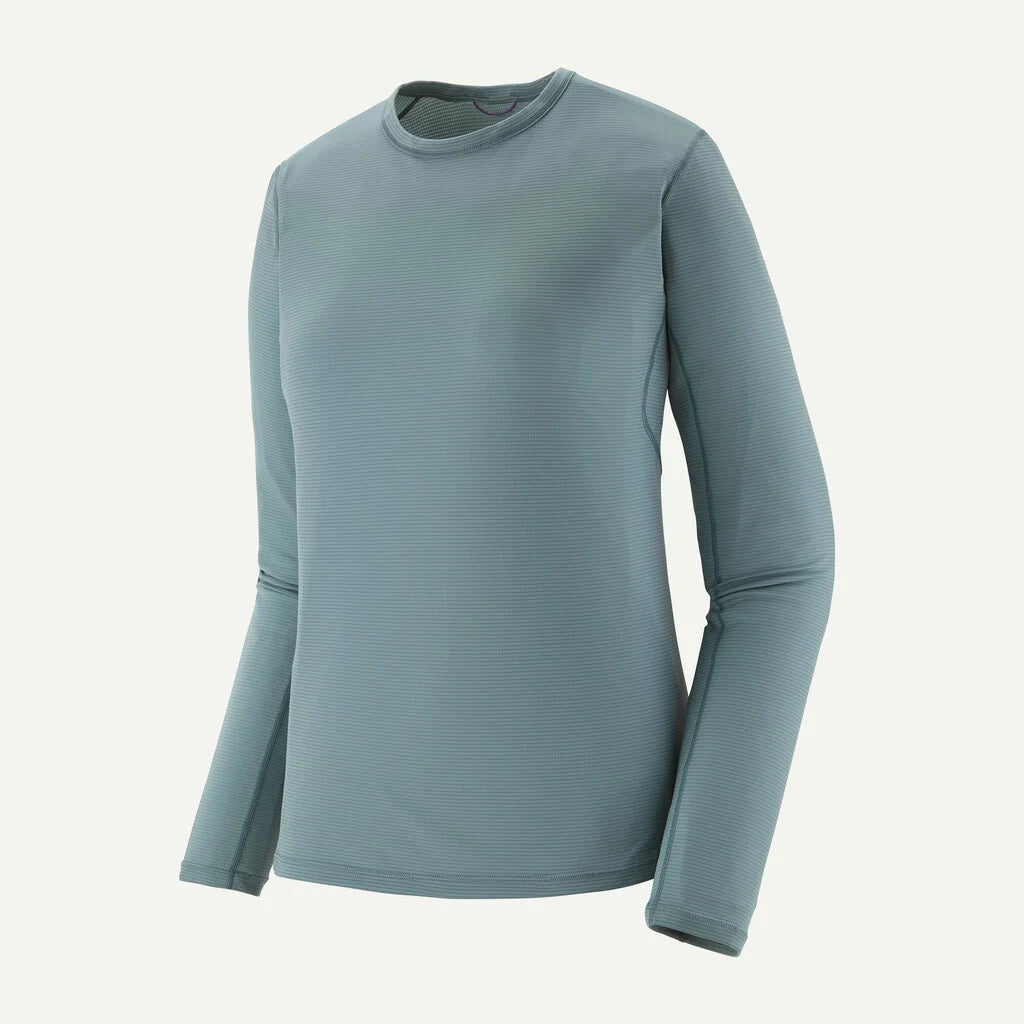 Patagonia W LS Cap Cool Crew BLUE SAGE