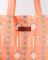 Sand Cloud Diamond Mudcloth Everyday Tote BURNT CO