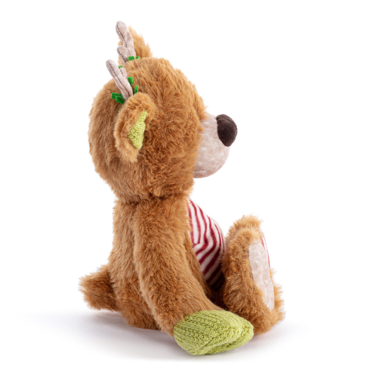 Demdaco Holiday Oddball Mini Reindeer Plush