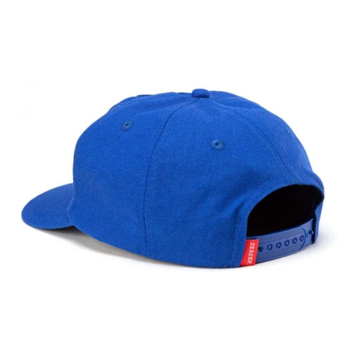 Seager Uncle Bill Hemp Snapback Hat BLUE