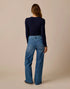 Carve Designs W Farrah Wide Leg Pant MAGNOLIA