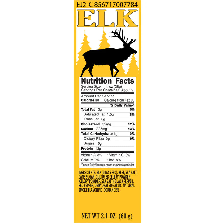 Pearson Ranch Elk Hickory Jerky (2.1 oz)