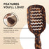 Teleties Vented Hair Brush All Hair Types - Full Size TORTOISE
