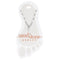 Sand & Stone Anklet SILVER CROSS DANGLE