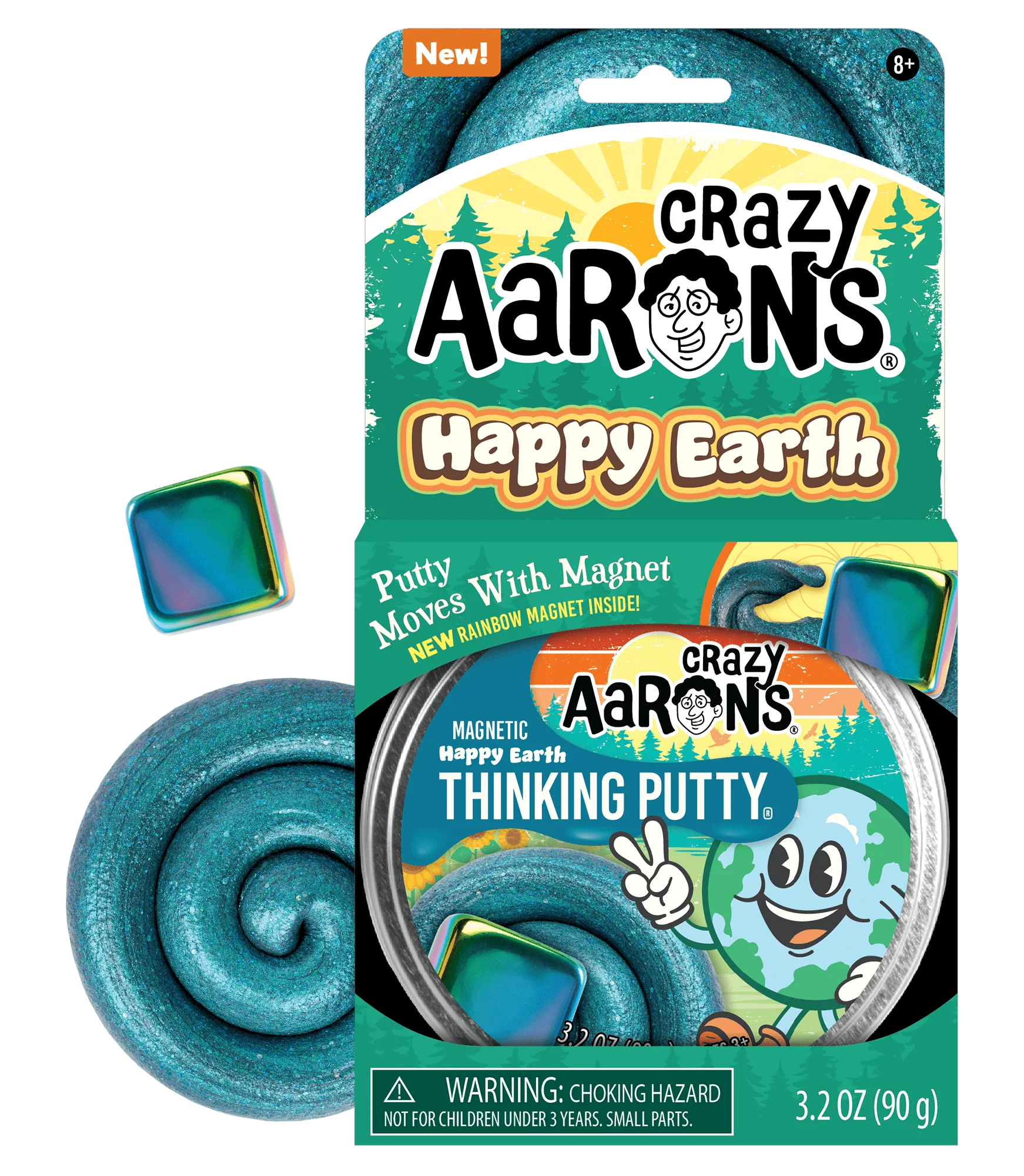 Crazy Aaron's Thinking Putty HAPPY EARTH