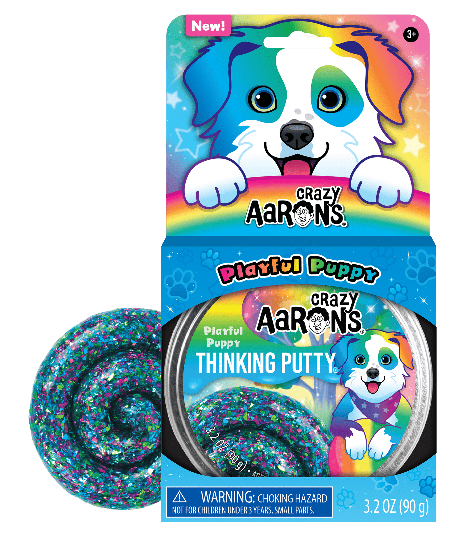 Crazy Aaron's Putty Pets PLAYFUL PUPPY