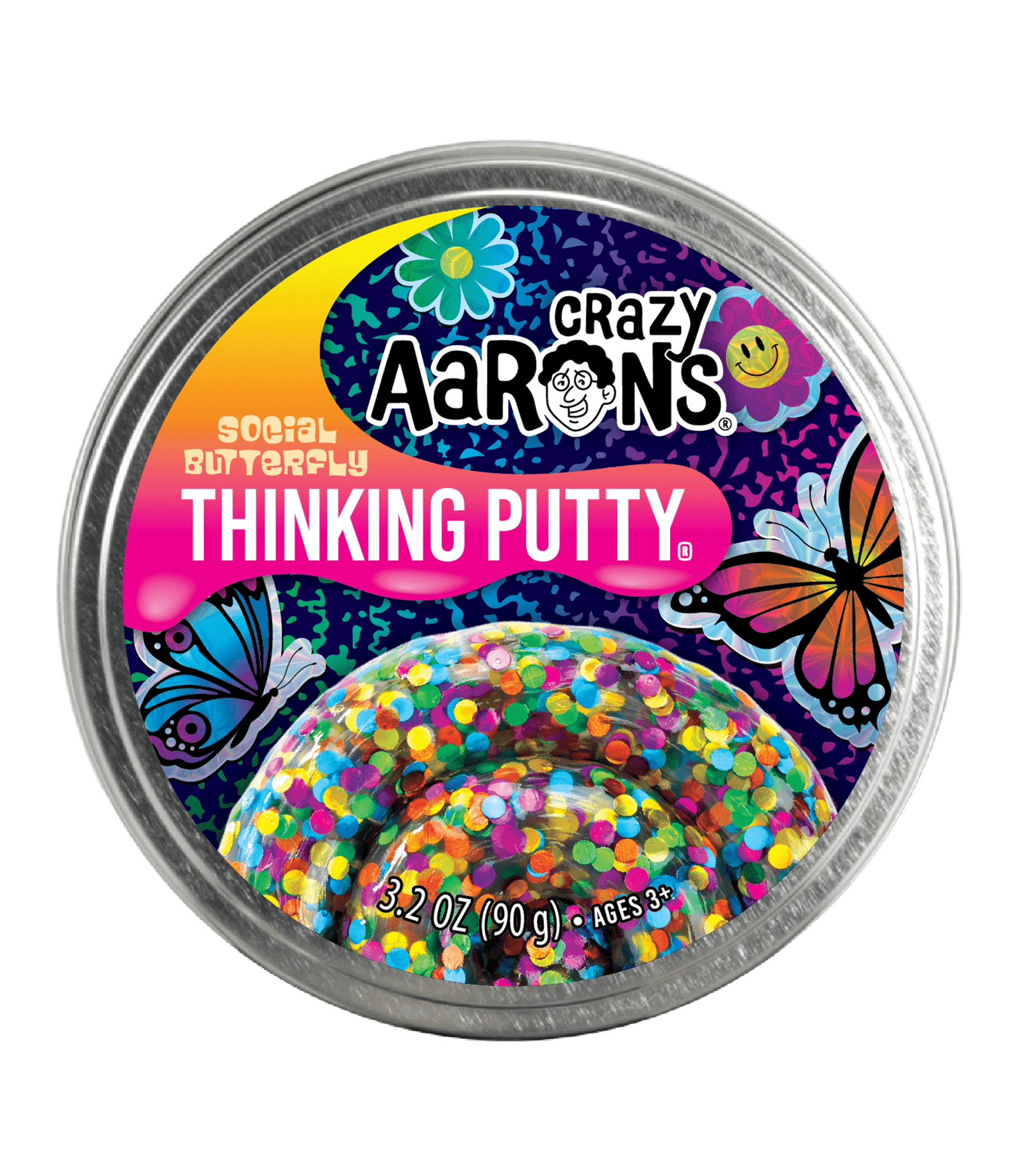 Crazy Aaron's Putty SOCIAL BUTTERFLY