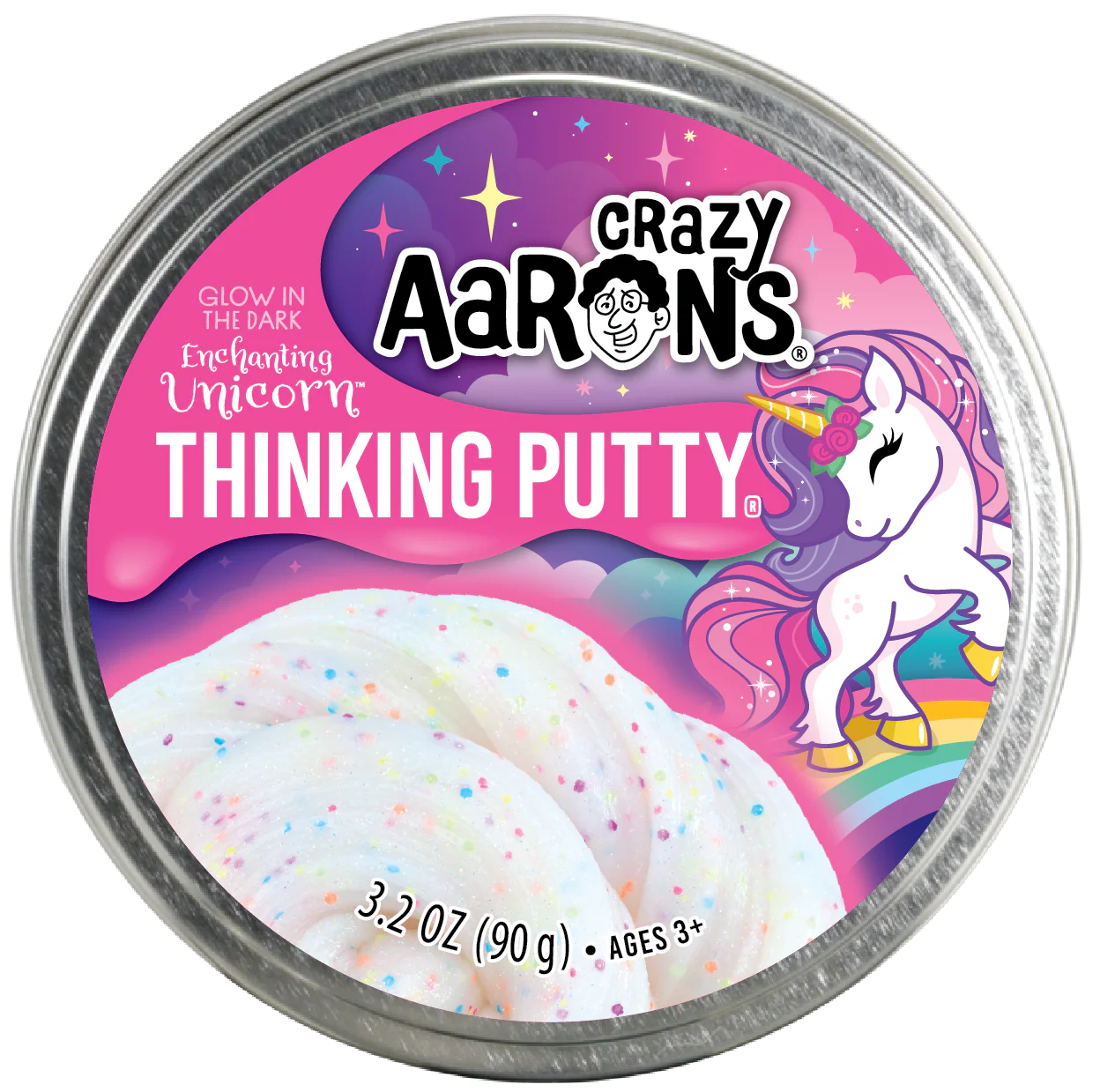 Crazy Aaron's Thinking Putty ENCHANTING UNICORN