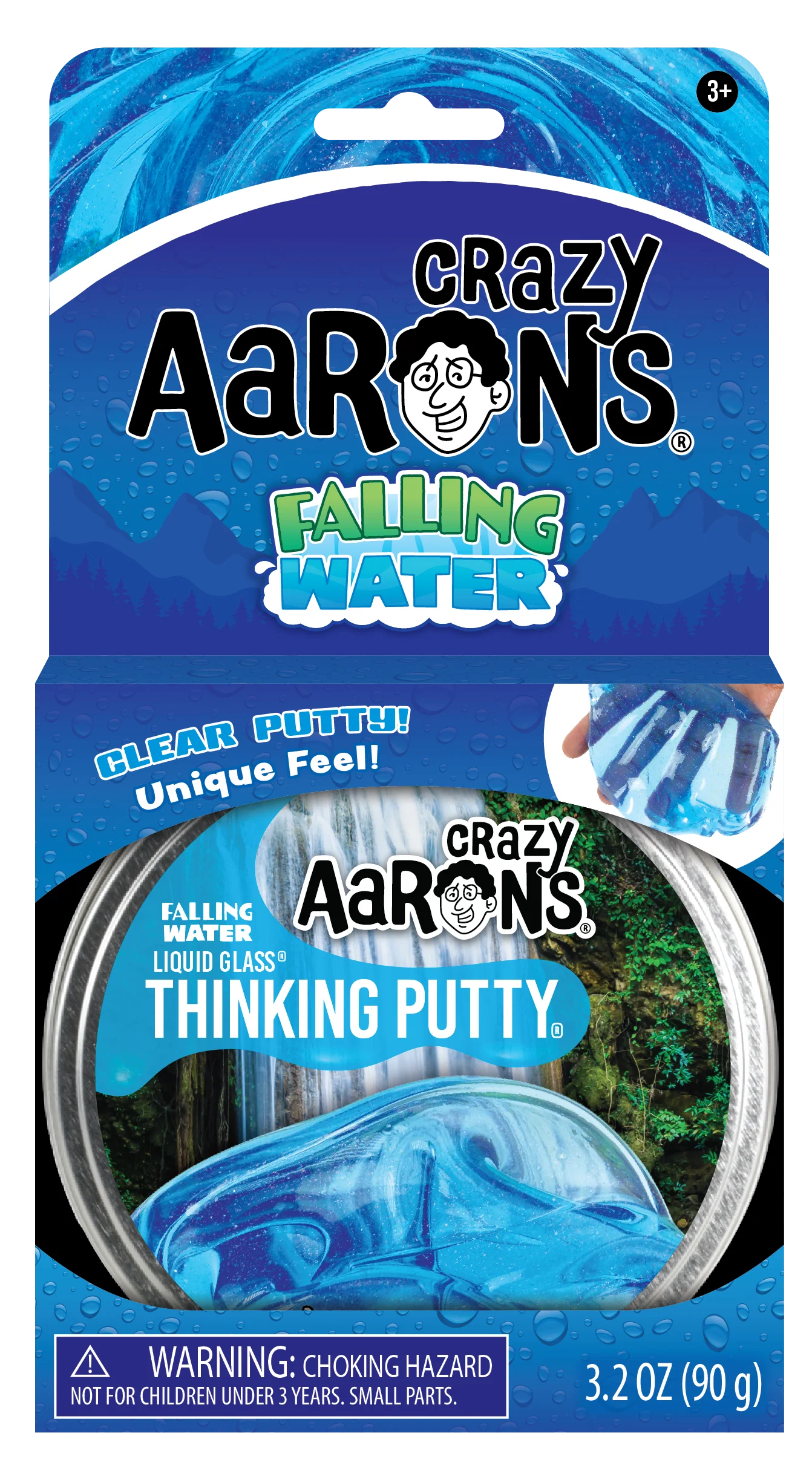 Crazy Aaron's Liquid Glass Putty FALLING WATER