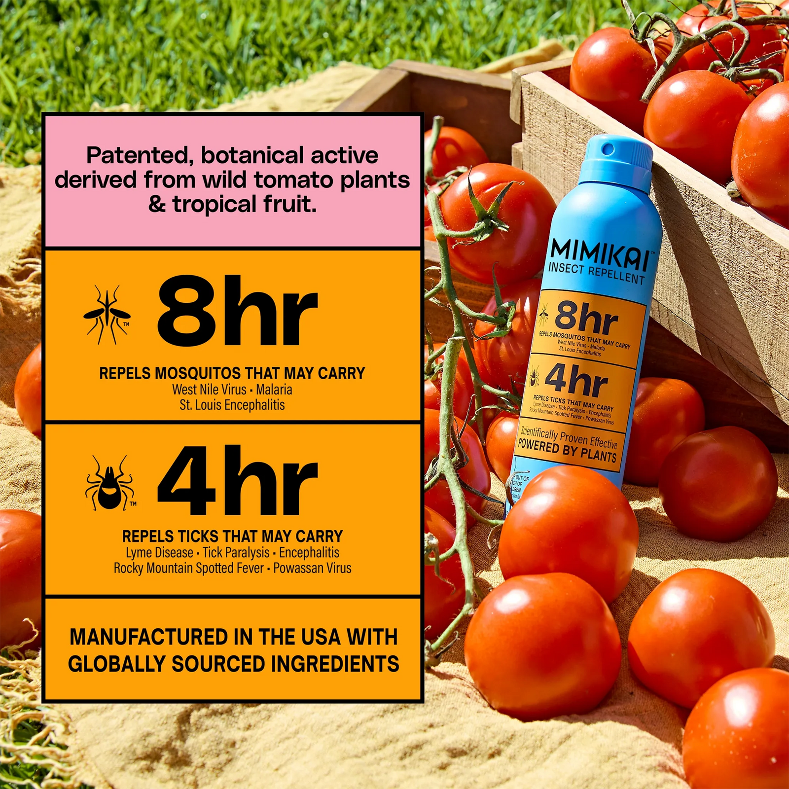 Mimikai Mosquito & Tick Repellent 5.5oz