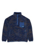 KAVU M Teannaway Fleece PO BLUE WATER TOPO