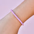 Pura Vida Vinyl Disc Stretch Bracelet VIOLET SUNRISE