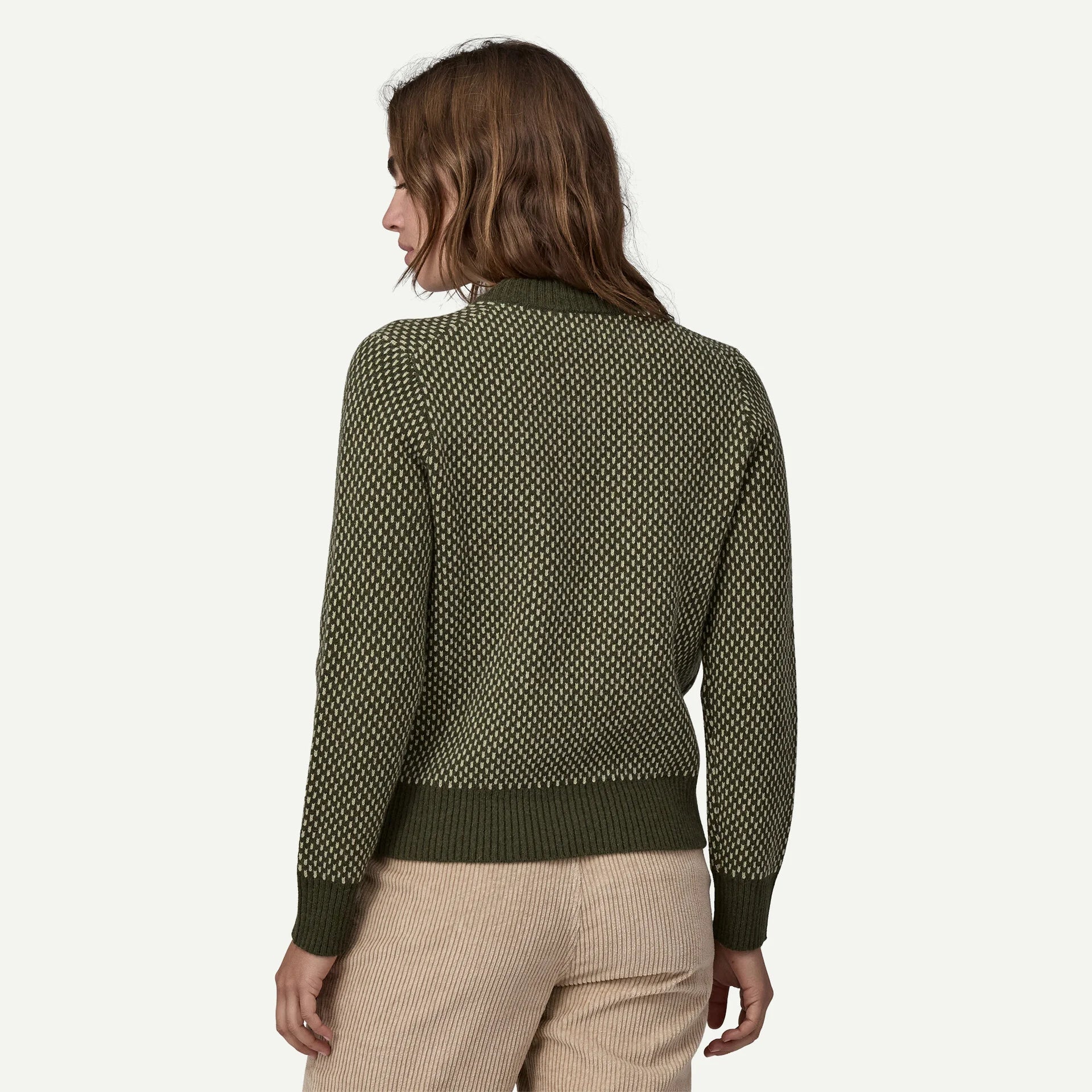 Patagonia W Wool Crewneck Sweater STARLIGHT NATURAL