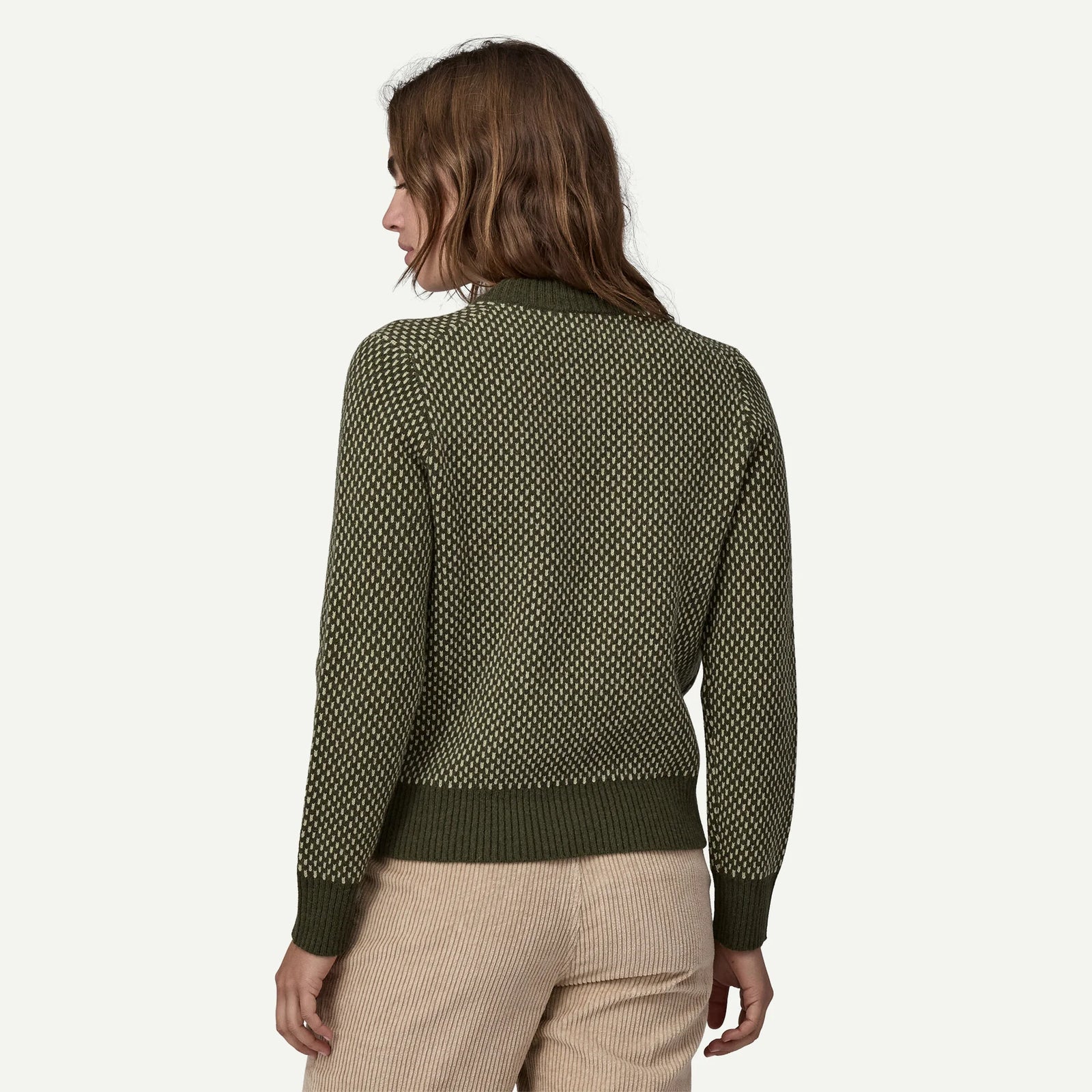 Patagonia W Wool Crewneck Sweater STARLIGHT NATURAL