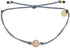 Pura Vida Gold Rose Quartz Bracelet DUSTY BLUE