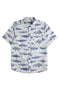 KAVU M SS Topspot Shirt BIG BLUE FISH