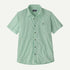 Patagonia M SS Sunrise Stream Button Down Shirt THIN ICE