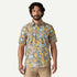 Patagonia M SS Go To Shirt FLOURISH ABUNDANT BLUE