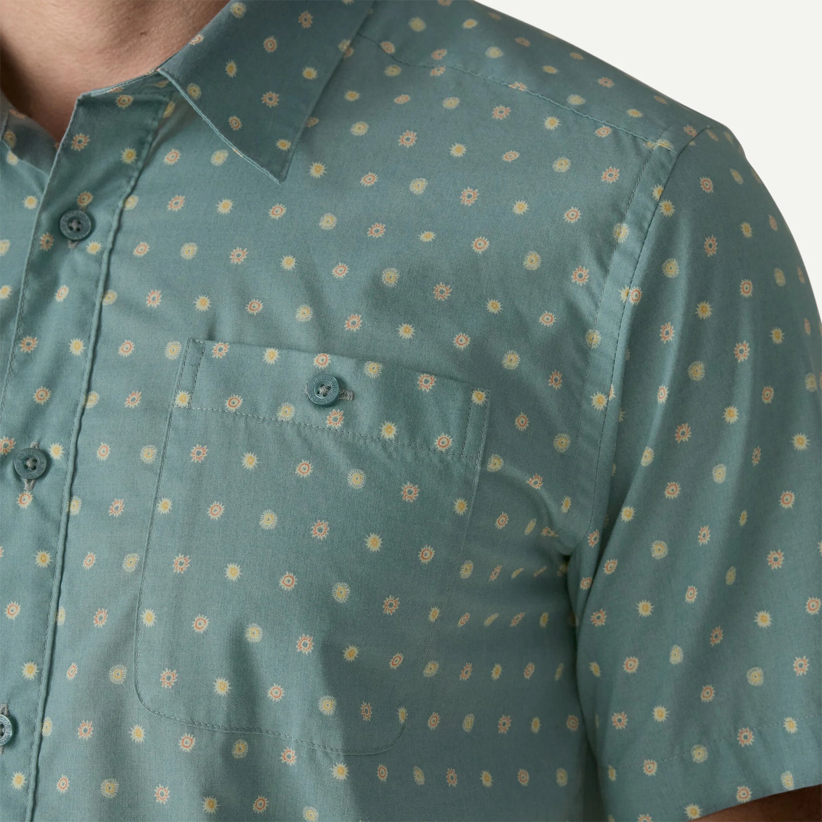 Patagonia MSS  Go To Shirt SUNS BLUE SAGE