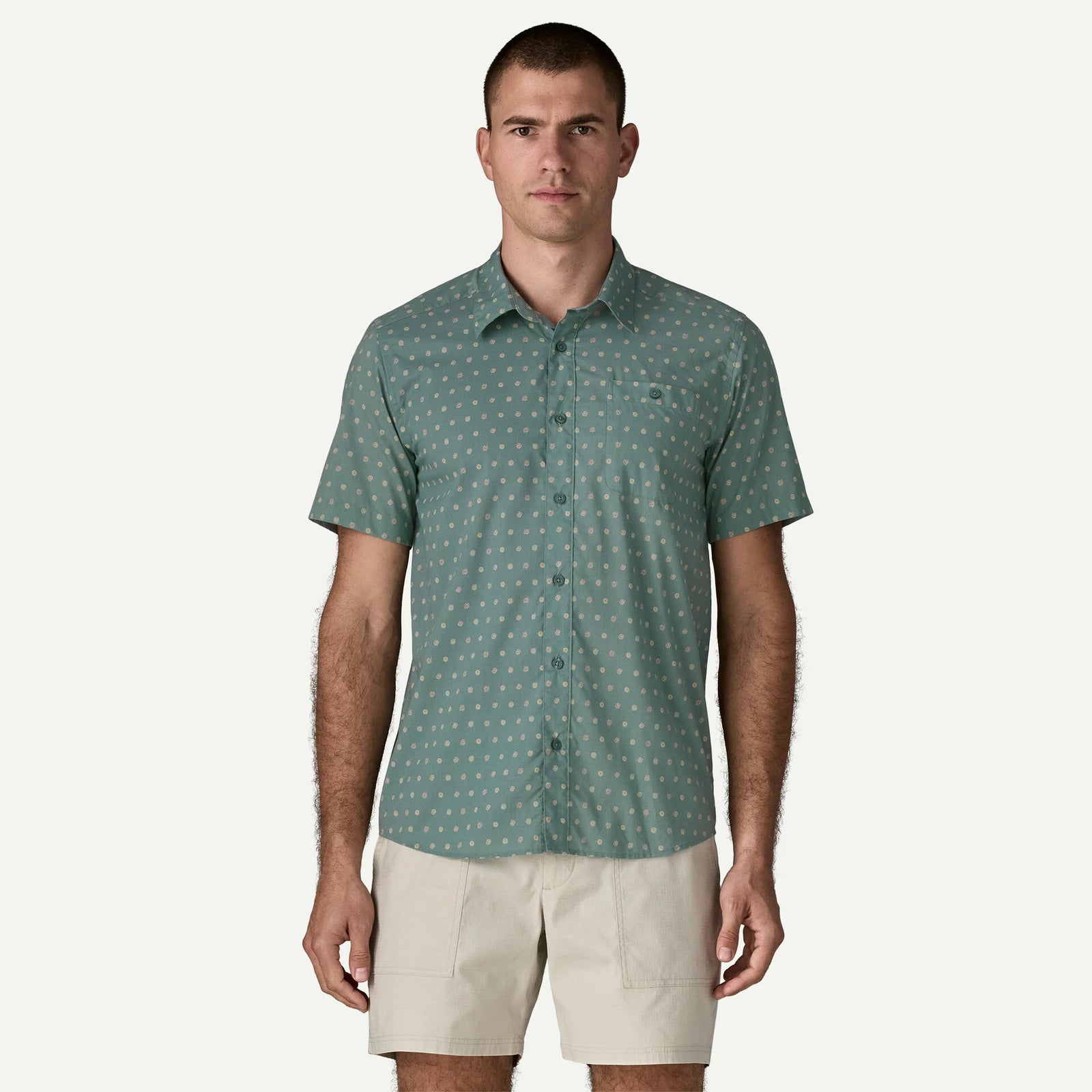 Patagonia MSS  Go To Shirt SUNS BLUE SAGE