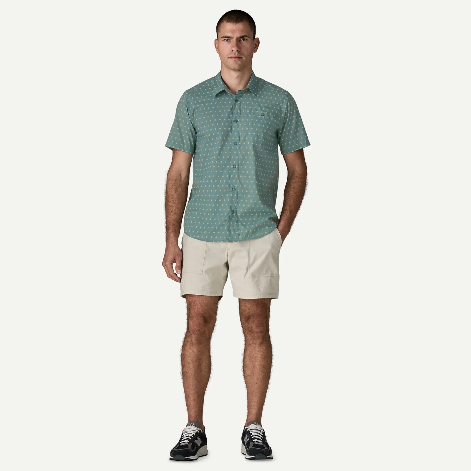 Patagonia MSS  Go To Shirt SUNS BLUE SAGE
