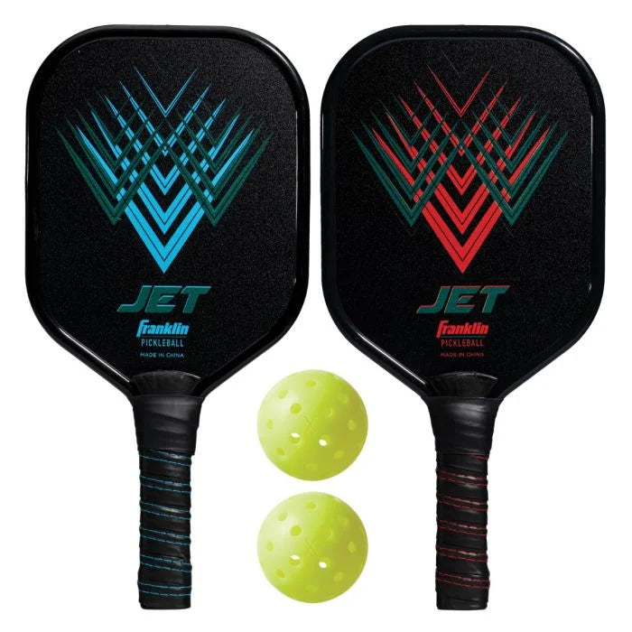 Franklin Sports Jet Aluminum Pickleball Paddle SET