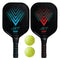 Franklin Sports Jet Aluminum Pickleball Paddle SET