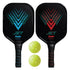 Franklin Sports Jet Aluminum Pickleball Paddle SET