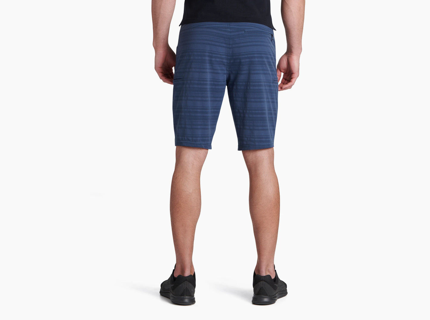 KUHL M Upriser Short 8" Inseam STRIPE PIRATE BLUE