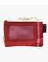 Thread Color Block Pouch Wallet MULTI