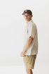 KAVU M SS Island Bound Shirt SAND STRIPE