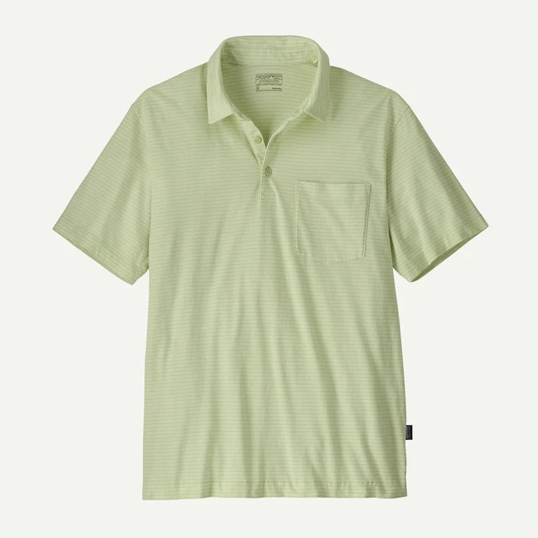 Patagonia M Daily Polo TWIN ROPE LICHEN GREEN