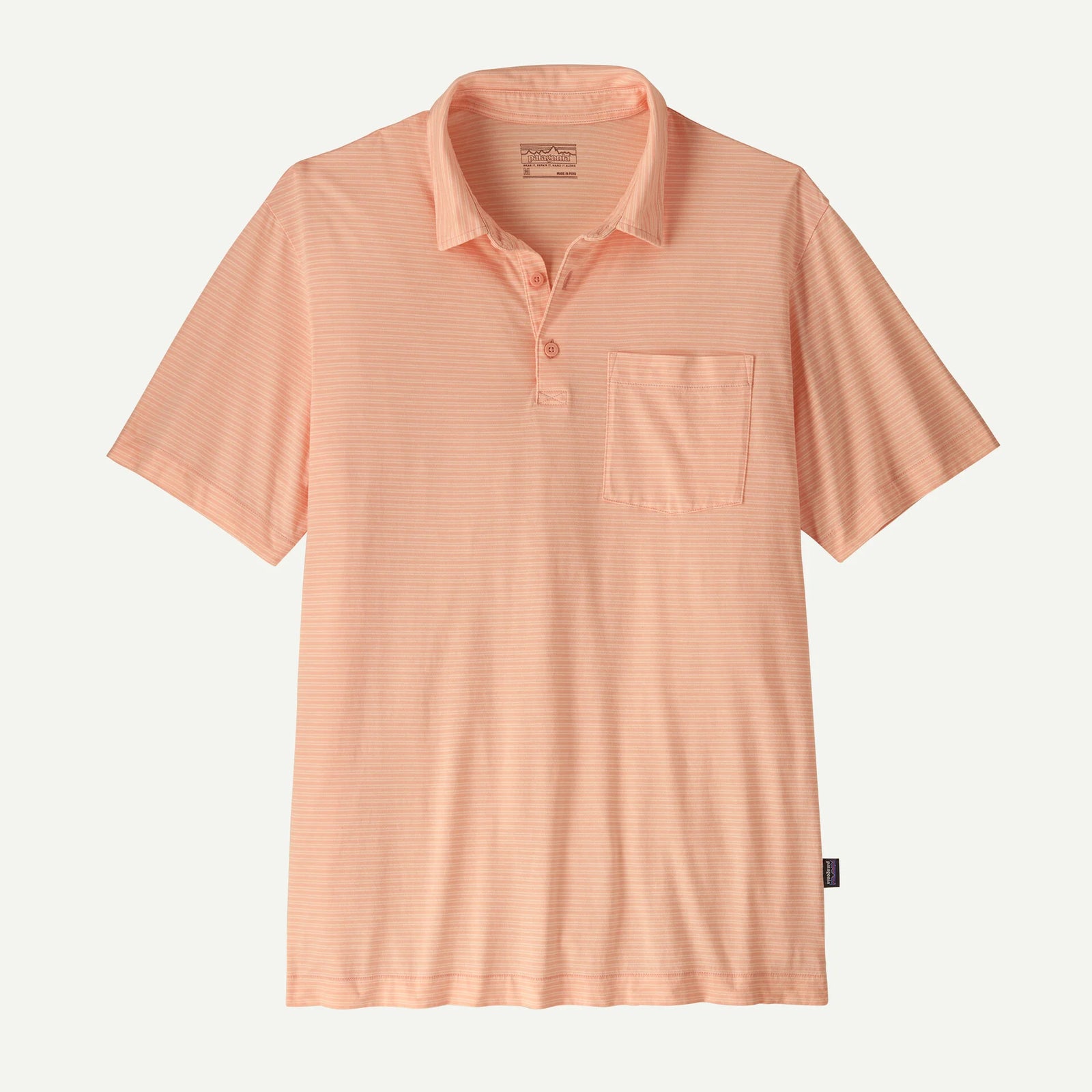 Patagonia M Daily Polo TWIN ROPE SUNLIT PINK