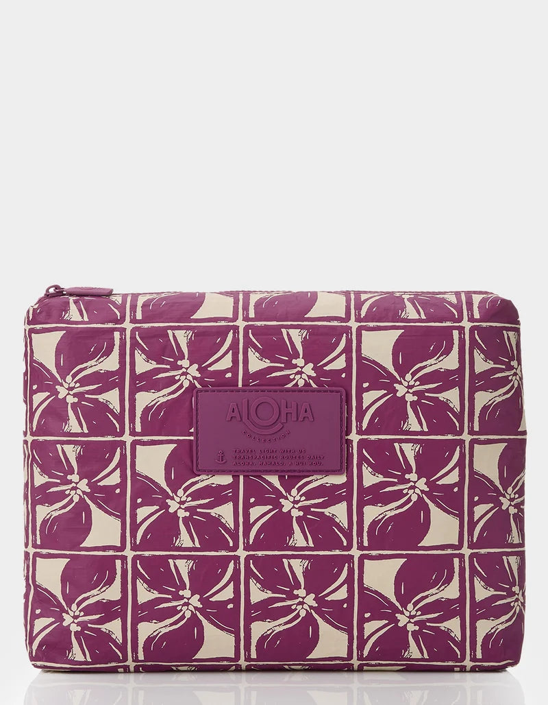 ALOHA Collection Lattice Mid Pouch SANDSTONE PLUM