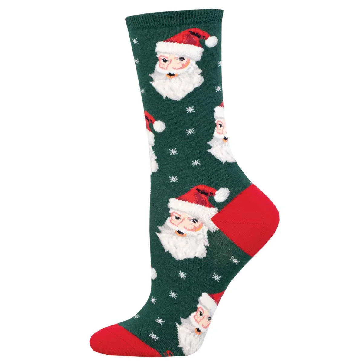 Socksmith W Santa WHITE / GREEN