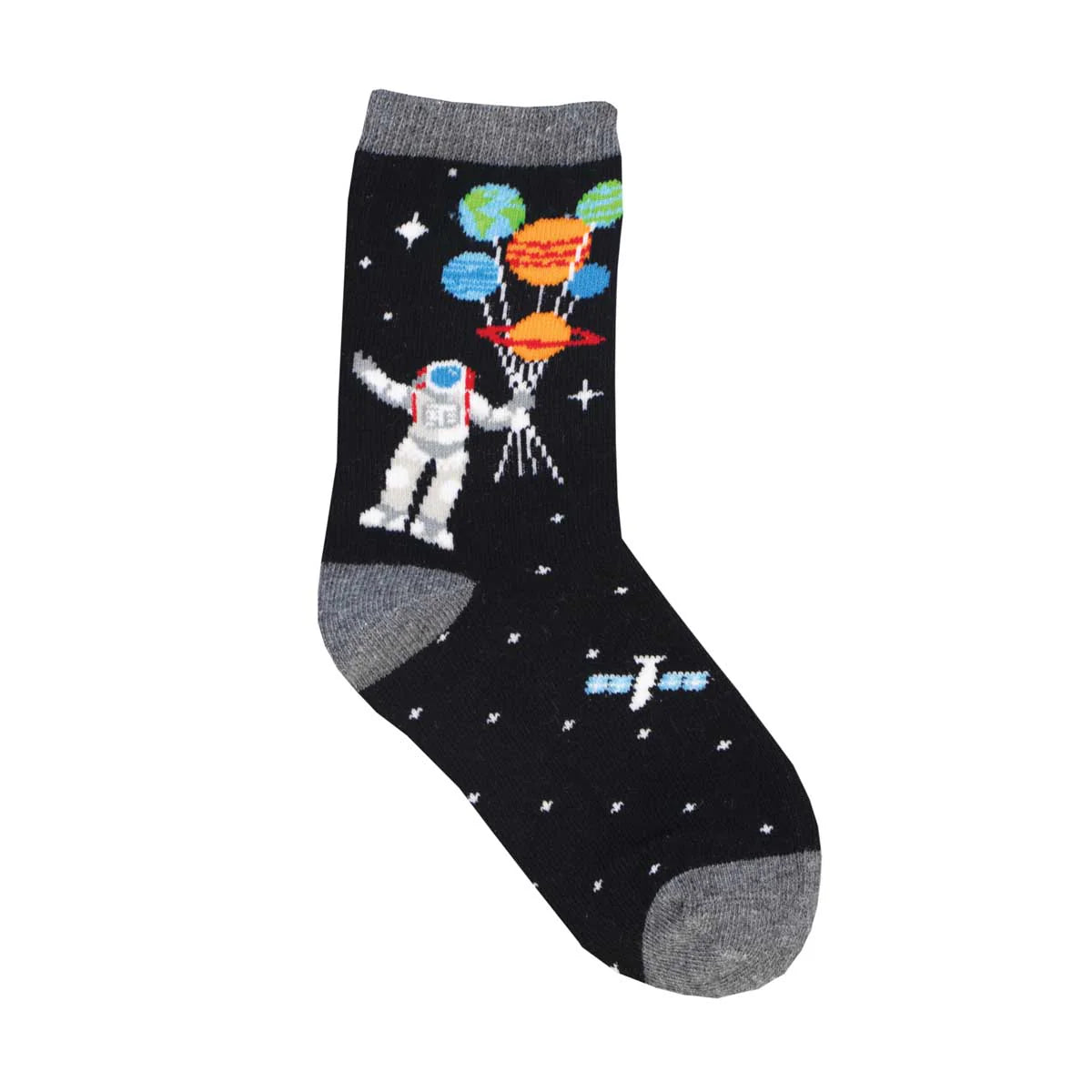 Socksmith Kid's Whole World in Your Hands BLACK