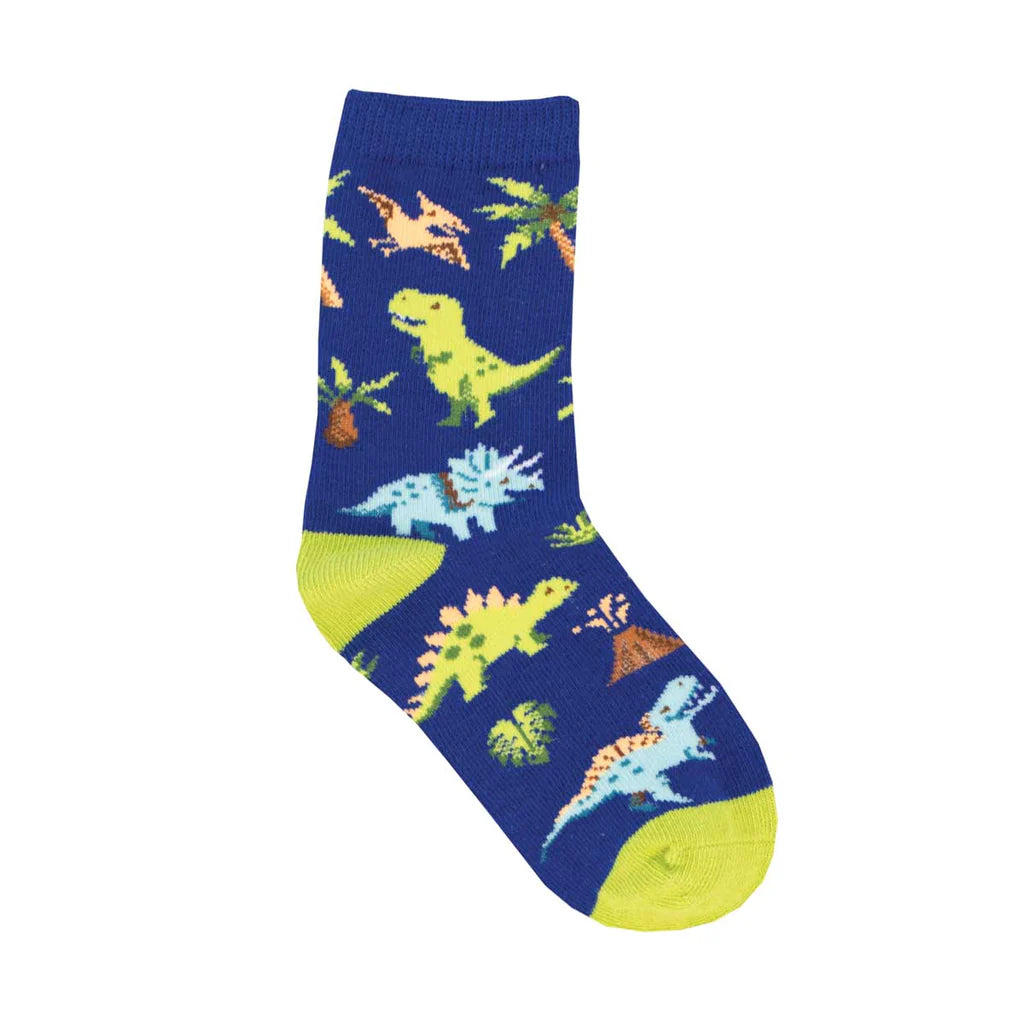 Socksmith Kids Nervous Rex NAVY