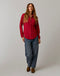 Carve Designs W Fairbanks Supersoft Shirt DEEP ROUGE HEATHER