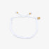 Pura Vida Friendship Cord Bracelet WHITE