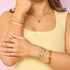 Pura Vida Ombre Knot Layered Bracelet NEUTRAL