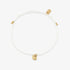 Pura Vida Lydia Seashell Charm Bracelet VANILLA
