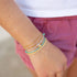Pura Vida Lydia Seashell Charm Bracelet BLUE